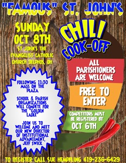 Fellowship Event - Chili Cook -Off